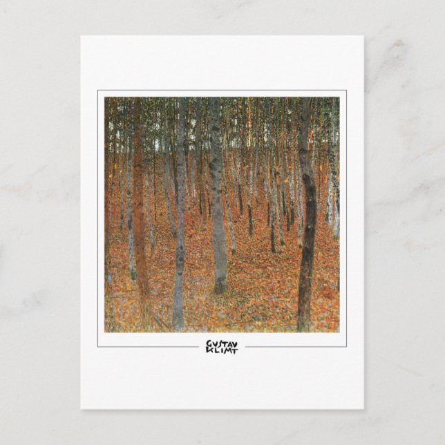 Gustav Klimt #467 - vykort för konst (Framsida)