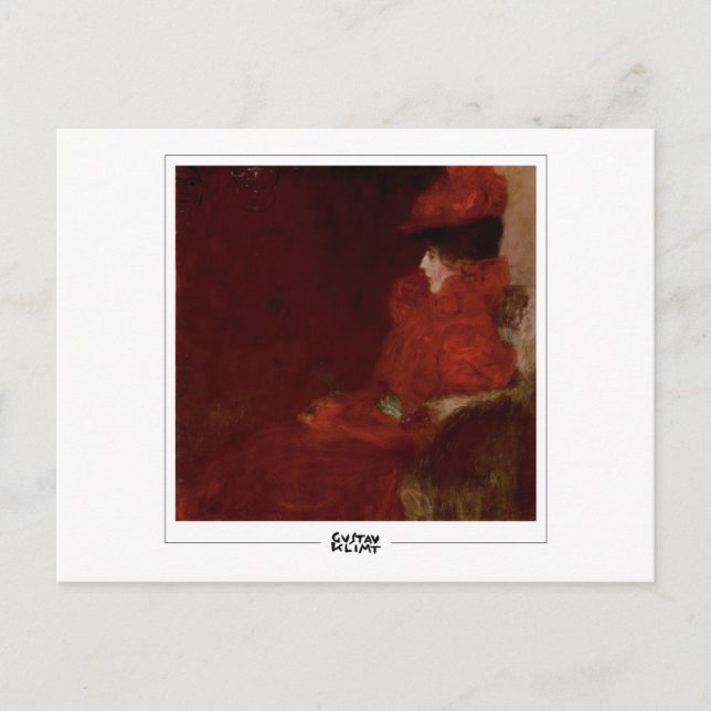 Gustav Klimt #473 - vykort för konst (Framsida)