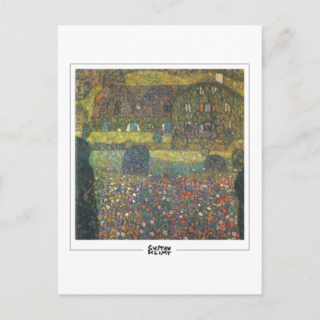 Gustav Klimt #477 - vykort för konst (Framsida)