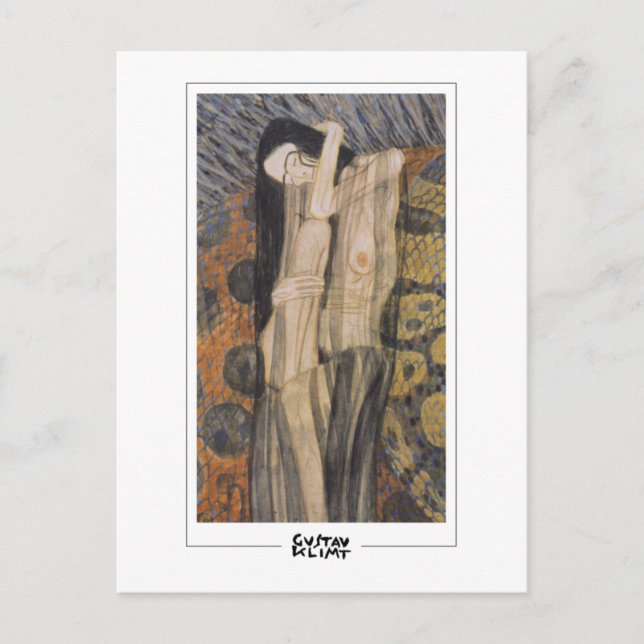 Gustav Klimt #491 - Finkonst Postkort Vykort (Framsida)