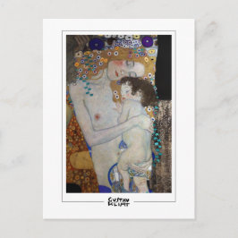 Gustav Klimt #495 - vykort för konst