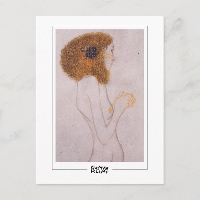 Gustav Klimt #50 - Finkonst Postkort Vykort (Framsida)