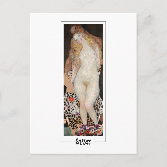 Gustav Klimt #55 - vykort för finaste konst (Framsida)