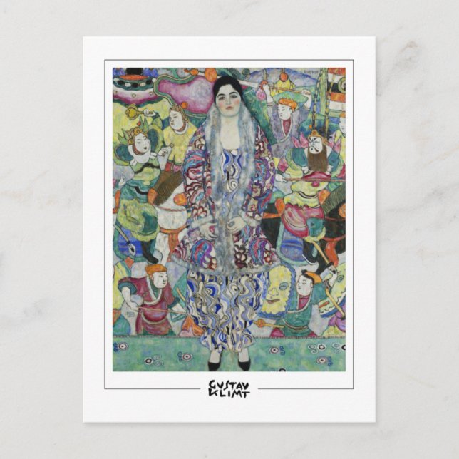 Gustav Klimt #85 - Finkonst Postkort Vykort (Framsida)