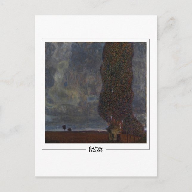 Gustav Klimt #91 - Finkonst Postkort Vykort (Framsida)