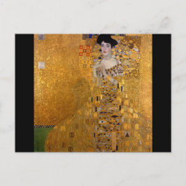 Gustav Klimt,Adele,Art nouveau,deco,guld,målarfärg Vykort