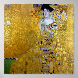 Gustav Klimt Adele Bloch-Bauer I Poster
