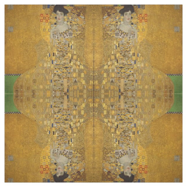 Gustav Klimt - Adele Bloch-Bauer I Tyg (Provkarta)