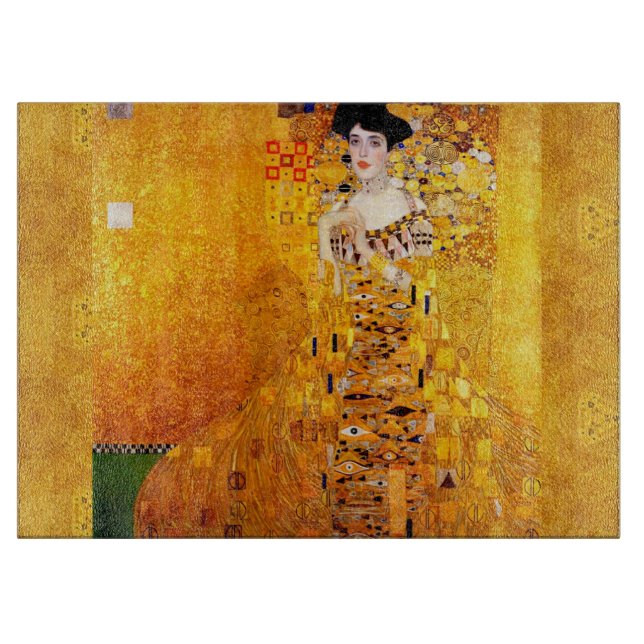 Gustav Klimt Adele Bloch-Bauer Vintage Art nouveau (Framsidan)