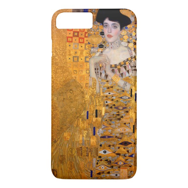 Gustav Klimt Adele Porträtt Case-Mate iPhone Skal (Baksida)