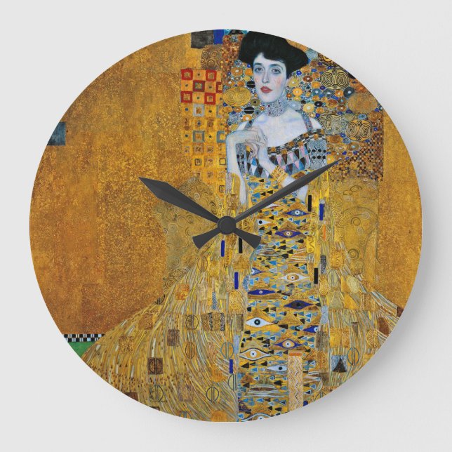 Gustav Klimt - Adele Stor Klocka (Framsida)
