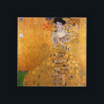 Gustav Klimt Adele Vintage Bricka<br><div class="desc">Denna populära Klimt-målning heter "Adele Bloch-Baus Porträtt" och målades 1907. Gustav Klimt (14 juli,  1862 - 6 februari 1918) var en österrikisk symbolmålare och en av de mest framstående medlemmarna i Wien Secession-rörelsen. Klimt noteras för målningar,  murar,  skisser och andra föremål d'art. Klimts primära subjekt var kvinnans kropp.</div>