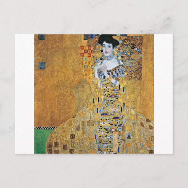 Gustav Klimt - Adele Vykort (Framsida)