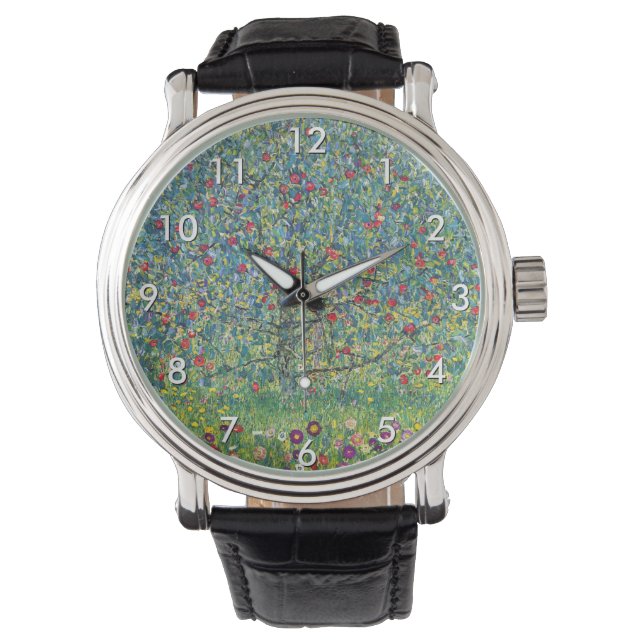 Gustav Klimt - Äppelträd Armbandsur (Framsida)