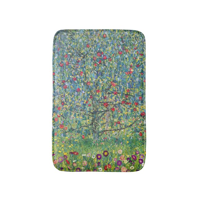 Gustav Klimt - Äppelträd Badrumsmatta (Framsidan (Vertikal))