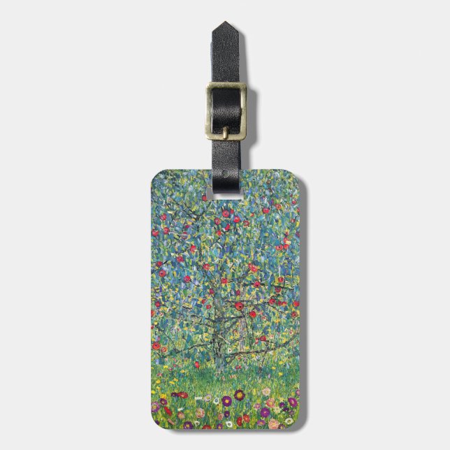 Gustav Klimt - Äppelträd Bagagebricka (Vertikal Framsida)