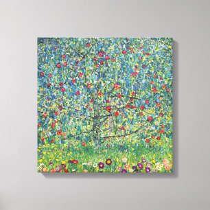 Gustav Klimt - Äppelträd Canvastryck