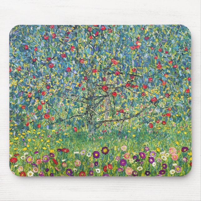 Gustav Klimt - Äppelträd Musmatta (Framsidan)