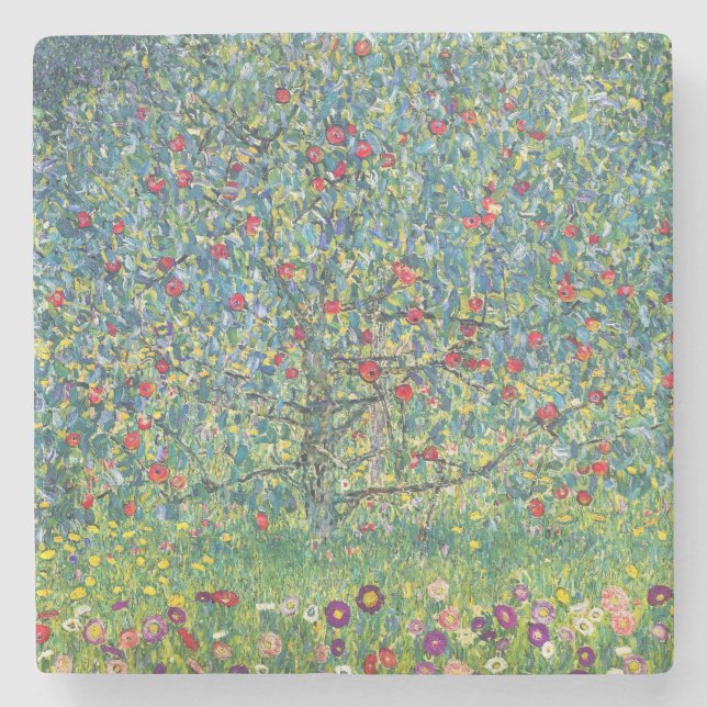 Gustav Klimt - Äppelträd Stenunderlägg (Framsidan)