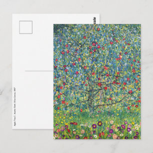 Gustav Klimt - Äppelträd Vykort