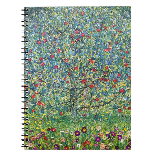 Gustav Klimt - Apple Träd Anteckningsbok (Framsidan)
