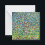 Gustav Klimt - Apple Träd Anteckningskort<br><div class="desc">Apple Träd I - Gustav Klimt,  Oil on Canvas,  1907</div>