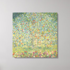 Gustav Klimt Apple Träd Canvastryck