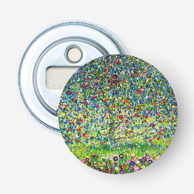 Gustav Klimt Apple Träd Flasköppnare (Framsidan)