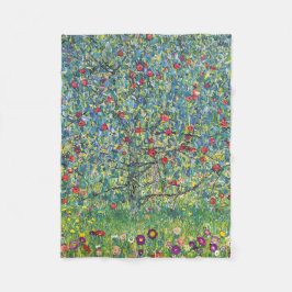 Gustav Klimt - Apple Träd Fleecefilt