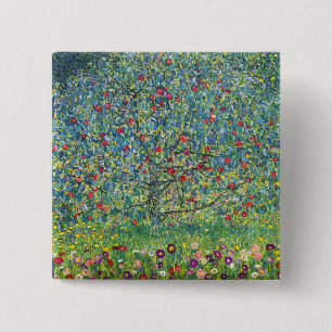 Gustav Klimt - Apple Träd Knapp