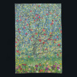 Gustav Klimt - Apple Träd Kökshandduk<br><div class="desc">Apple Träd I - Gustav Klimt,  Oil on Canvas,  1907</div>