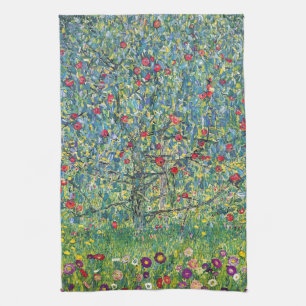 Gustav Klimt - Apple Träd Kökshandduk