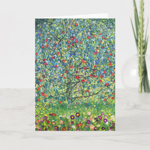 Gustav Klimt: Apple träd Kort