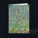 Gustav Klimt - Apple Träd Kort<br><div class="desc">Apple Träd I - Gustav Klimt,  Oil on Canvas,  1907</div>