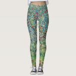 Gustav Klimt - Apple Träd Leggings<br><div class="desc">Apple Träd I - Gustav Klimt,  Oil on Canvas,  1907</div>
