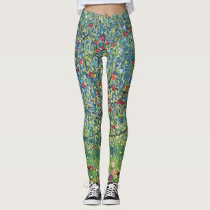 Gustav Klimt - Apple Träd Leggings