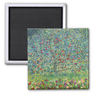 Gustav Klimt - Apple Träd Magnet