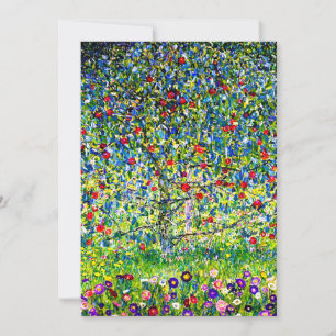 Gustav Klimt Apple Träd Meddelande