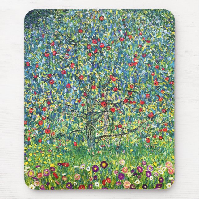 Gustav Klimt: Apple träd Musmatta (Framsidan)