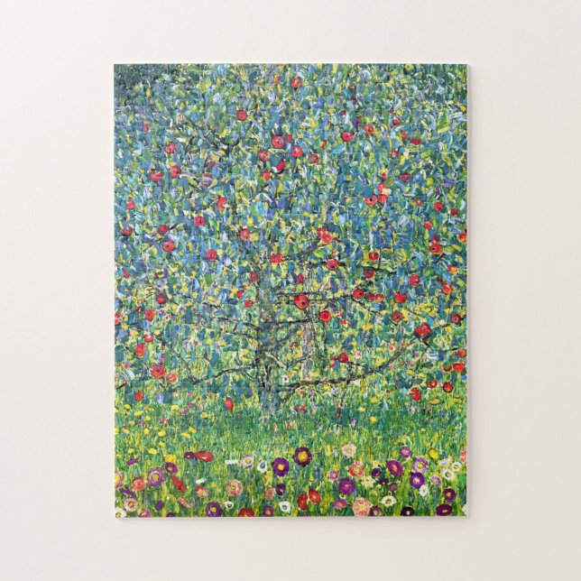 Gustav Klimt: Apple träd Pussel (Vertikal)