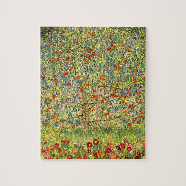 Gustav Klimt Apple träd Pussel (Vertikal)