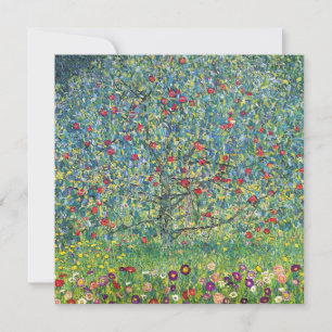 Gustav Klimt - Apple Träd Tack Kort