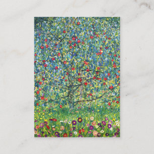 Gustav Klimt: Apple träd Visitkort