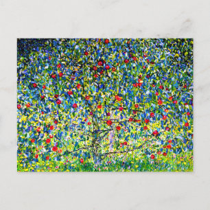 Gustav Klimt Apple Träd Vykort