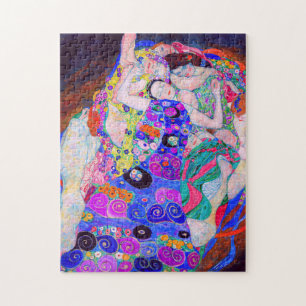 Gustav Klimt är berömden Virgin (1913). Pussel