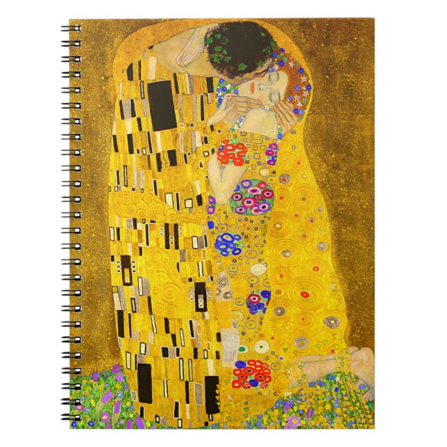 Gustav Klimt är berömdens målning. Anteckningsbok (Framsidan)