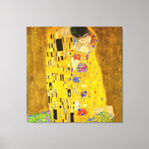 Gustav Klimt är berömdens målning. Canvastryck