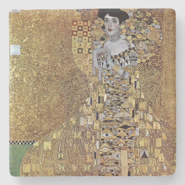 Gustav Klimt är Dam i Guld, Adele Bloch-Bauer Stenunderlägg (Framsidan)