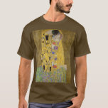 Gustav Klimt är Kiss Painting Art T Shirt<br><div class="desc">Gustav Klimt's The Kiss (1907-1908) berömd-tavla</div>