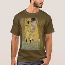 Gustav Klimt är Kiss Painting Art